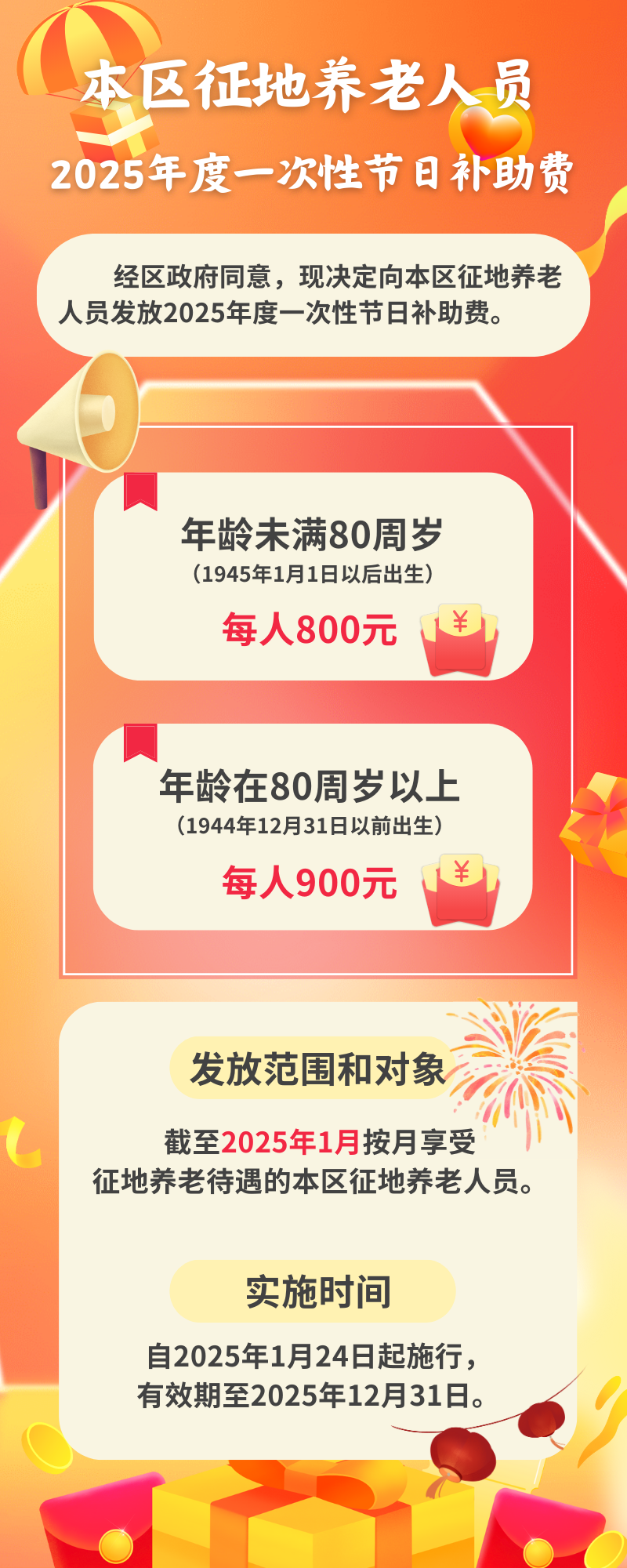 關(guān)于對(duì)本區(qū)征地養(yǎng)老人員發(fā)放2025年度一次性節(jié)日補(bǔ)助費(fèi)的通知.png